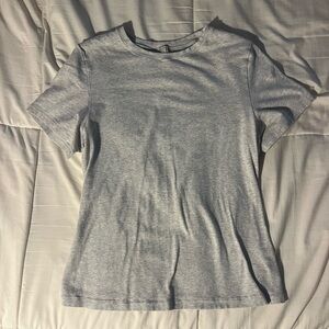 SKIMS Large Cotton Jersey T-shirt Gray